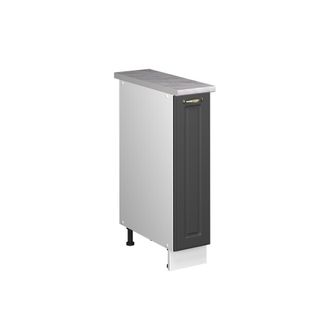 Vicco Mueble De Botica Fame-line, Antracita-oro Landhaus/blanco, 20 Cm, Et M&aacute;rmol, Vicco