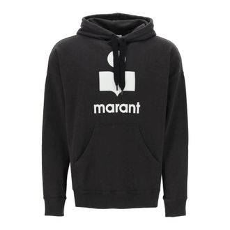 Isabel Marant Miley Hoodie - Heren - Sweatshirts & Hoodies - Zwart - Maat: M Katoen