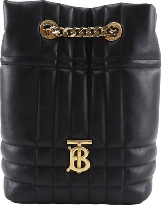 Burberry Black Leather Backpack (Pre-Owned)