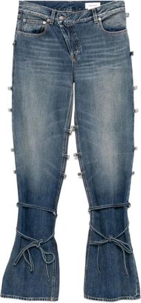 Alexander McQueen Indigo Blue Straight-Leg Jeans