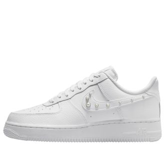 Nike (WMNS) Nike Air Force 1 Low 07 White Pearl Swoosh IU7557-100