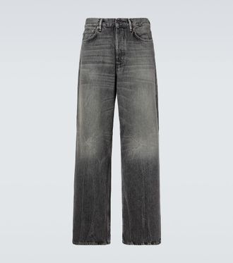 Acne Studios 1981 faded wide-leg jeans