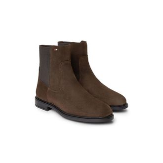 Tommy Hilfiger Platte bottines van su&egrave;de