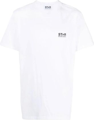 Golden Goose Hombre, Camisetas, Blanco, Talla: L