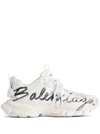 Balenciaga 3rd Track sneakers - women - Other fibres - 37 - White