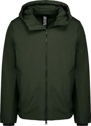 Bomboogie Giacca con cappuccio in poliestere - - Jackets - Uomo - Verde - M