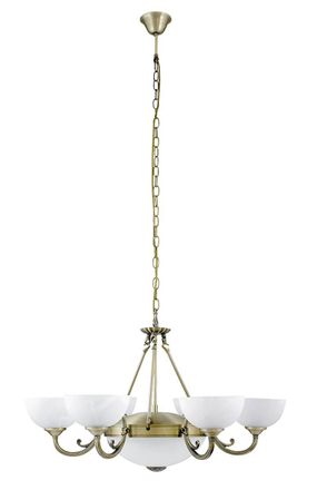 Rabalux Lampadario Classico Marlene Rabalux 80cm In Bronzo 8xe14/e27