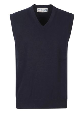 Ballantyne V-neck cashmere vest - men - Cashmere - 54 - Blue
