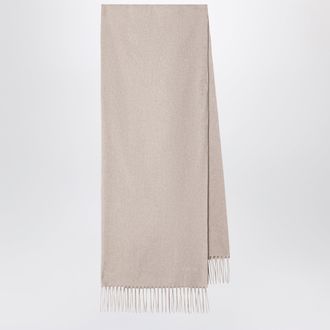 Max Mara Sciarpa color sabbia in cashmere