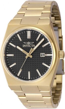 Invicta Speedway Zager Exclusive Quartz Black Dial Mens Watch 48395