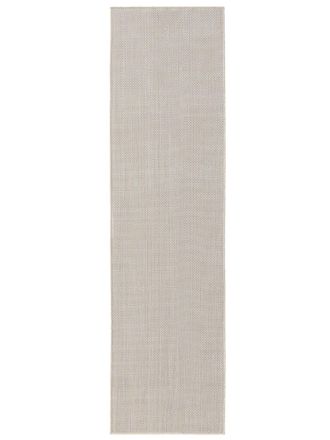 benuta Alfombra de exterior & interior blanco 80x300