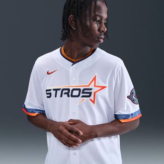 Nike Houston Astros City Connect Mens Nike Mens Dri-FIT ADV MLB Limited Jersey in White | LM250D9JHUS-1U2
