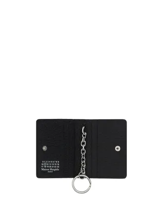 Maison Margiela Calfskin Card Case - Black