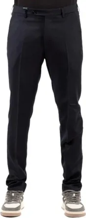 Berwich Uomo, Pantaloni, Blu, XL, new
