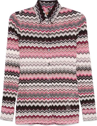 Missoni zigzag-pattern shirt - Black