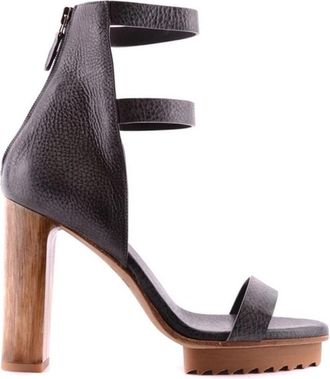 Brunello Cucinelli Sandalen met hoge hak - Dames - Sandalen met hakken - Grijs - 37 EU - Schoenen
