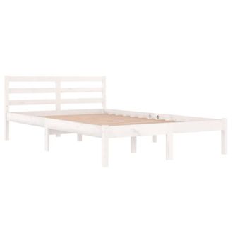 Berkfield Home Beautiful Day Bed Solid Wood Pine 120x200 cm White | Size: Small Double