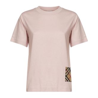 Burberry Dames, Tops, Roze, Maat: XS Katoen