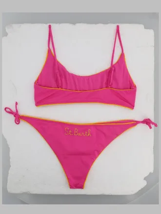MC2 Saint Barth Multicolor Polyamide Bikini Shorts - Multicolor