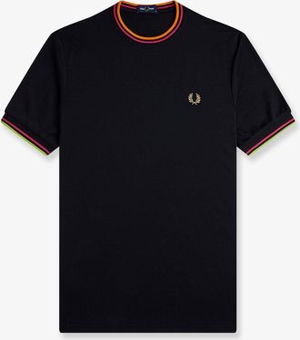 Fred Perry On Court Twin Tipped recycled polyester T-shirt - FRED PERRY - gender_Man