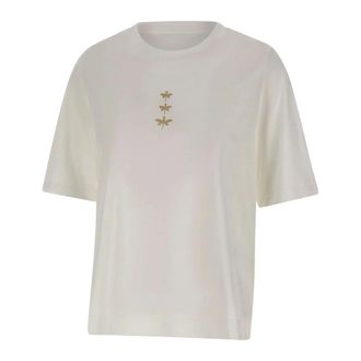 Elena Miro T-Shirts, female, White, Size: L Dragonfly T-shirt