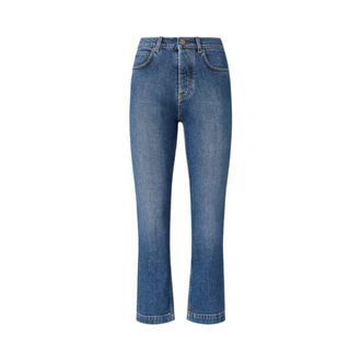 Pinko Jeans Crop Ajustados - Jeans - Mujer - Azul - W30