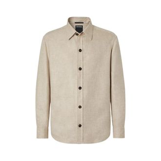 Ermenegildo Zegna Hombre, Camisas, Beige, Talla: L
