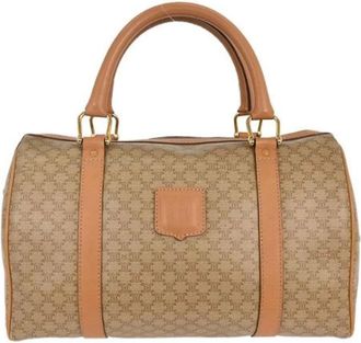 Celine Pre-owned Handbags, female, Beige, Size: ONE SIZE Pre-owned Plastic Vintage Handbag