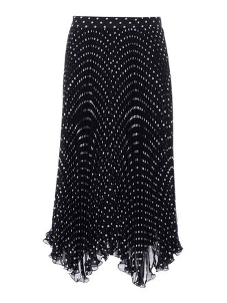 Valentino Garavani Valentino Black And White Skirt