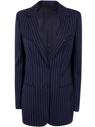 Tom Ford Jacket Chalkstripe Corded Chalkstripe Wool Single Breasted W