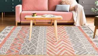 Arte Espina Teppich »Ethnie 100« rechteckig 10 mm Höhe 3D-Design, Kurzflorteppich, Ethno-Design