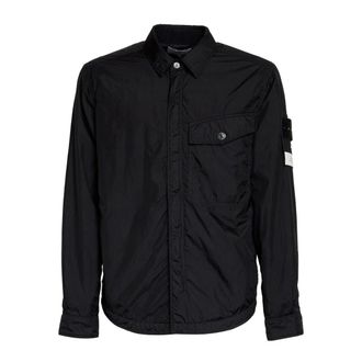 Stone Island Garment Dyed Crinckle Reps Ny Jacket