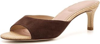 Pelle Moda Unia 4 Womens Sandals Espresso : 8.5 M, Suede