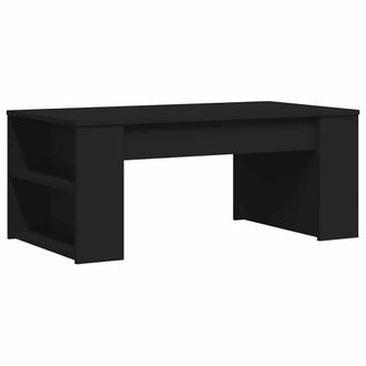 vidaXL Mesa De Centro Madera De Ingenier&iacute;a Negra 102x55x42 Cm Vidaxl