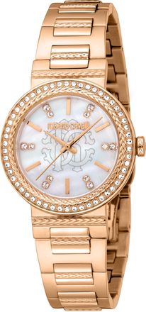 Roberto Cavalli Women Stainless Steel Rose Gold Color Watch