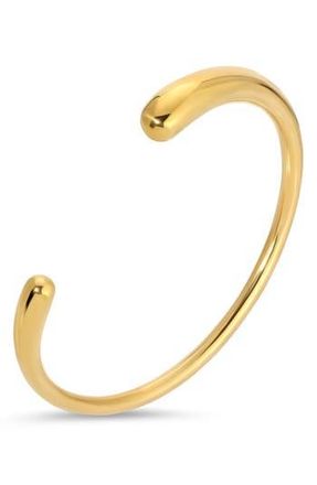 Eye Candy Los Angeles Sienna Titanium Cuff Bracelet in Gold at Nordstrom Rack