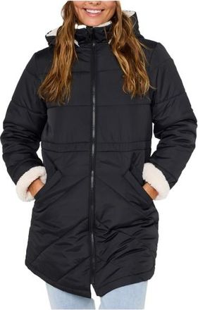 Rip Curl Anti-Series Anoeta Long Line Mantel f&uuml;r Damen | schwarz