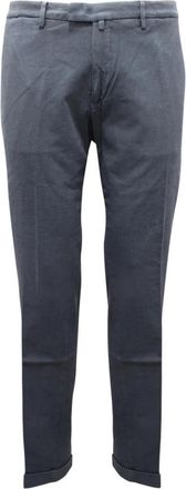 BRIGLIA 1949 Heren, Broeken, Blauw, Maat: 2XL Katoen