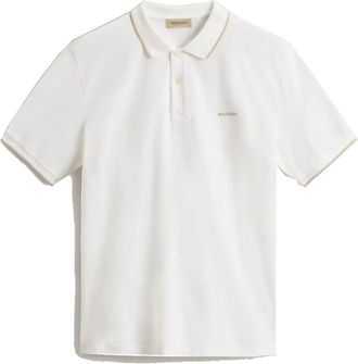 Woolrich Monterey Polo - Heren - Polos - Wit - 3XL - Katoen - Tops