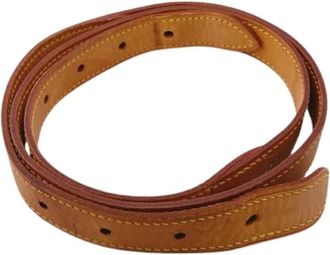Louis Vuitton Pre-owned Strap - Dames - Vintage Accessoires - Bruin - ONE Size - Leer - Vintage