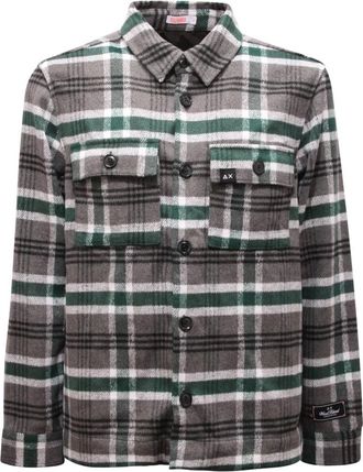 Sun 68 Overshirt jas met borstzak - Heren - Zomerjassen - Veelkleurig - S - Jassen