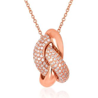 Le Vian Ladies Vanilla And Strawberry Necklaces set in 14K Strawberry Gold