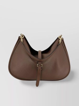 Etro hammered calf leather shoulder bag