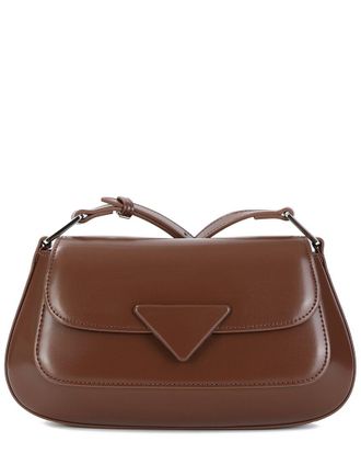 Tiffany & Fred Calfskin Leather Shoulder Bag