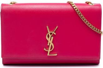 Saint Laurent Pre-owned Saint Laurent Medium Grain De Poudre Monogram Kate Crossbody Ladies 485GISZ707C52MVK