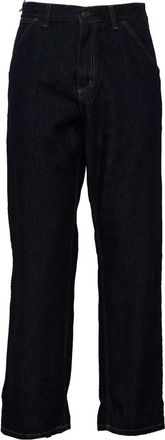 Carhartt Work in Progress Single Knee Pant - Heren - Broeken - Blauw - Maat: W32 Katoen