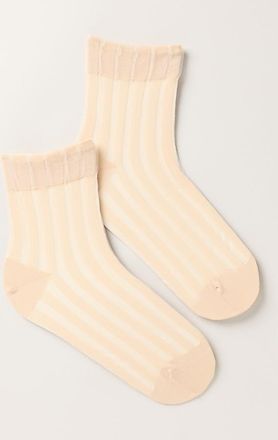 Hansel From Basel Sheer Crew Socks