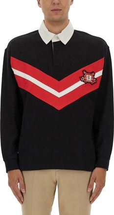 HUGO BOSS Polo Shirt With College Style Logo