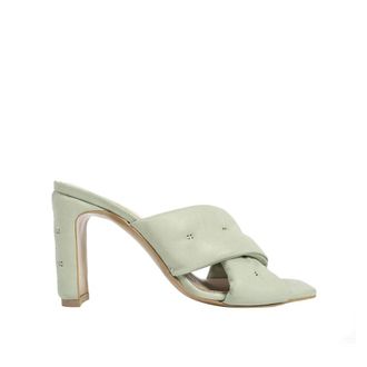 L37 Liefdescollectie - Dames - Muiltjes - Groen - 36 EU - Schoenen