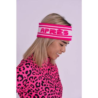OOSC Apr&egrave;s Headband - Pink & White at Nordstrom